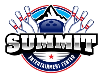 Summit Entertainment Center logo design by MAXR