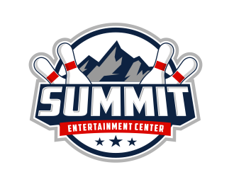 Summit Entertainment Center logo design by evdesign
