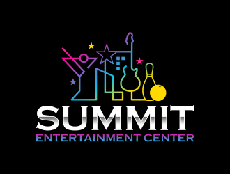 Summit Entertainment Center logo design by ingepro