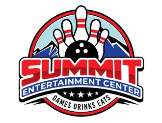 Summit Entertainment Center logo design by DreamLogoDesign