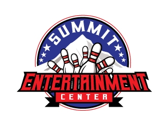Summit Entertainment Center logo design by gogo
