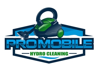 Pro Mobile Hydro Cleaning logo design by DreamLogoDesign
