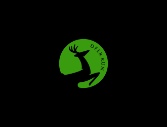 Deer Run logo design by juliawan90