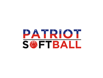 PATRIOT SOFTBALL logo design by Diancox