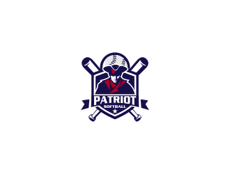 PATRIOT SOFTBALL logo design by juliawan90
