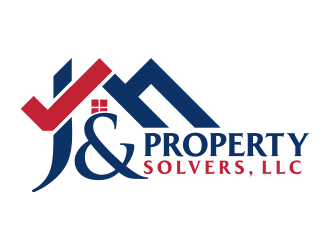 J & M Property Solvers, LLC logo design by Realistis