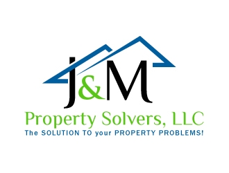 J & M Property Solvers, LLC logo design by zenith