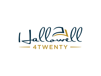 Hallowell 4twenty logo design by ammad