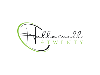 Hallowell 4twenty logo design by RatuCempaka