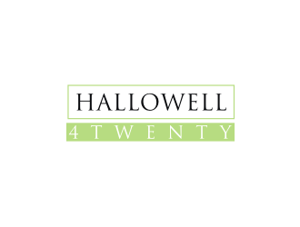 Hallowell 4twenty logo design by RatuCempaka