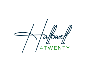 Hallowell 4twenty logo design by ammad
