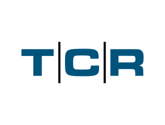 TCR logo design by p0peye