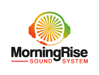 Morning Rise Sound System logo design by akilis13