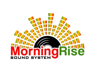 Morning Rise Sound System logo design by alfais