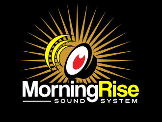 Morning Rise Sound System logo design by AisRafa
