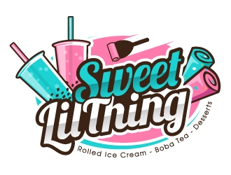sweet lil thing logo design by fantastic4
