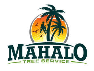 mahalo tree service logo design by THOR_