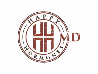 Happy Hormones MD logo design by rokenrol