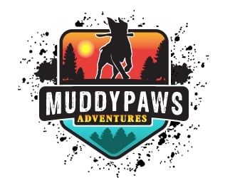 Muddy Paws Adventures logo design by logy_d