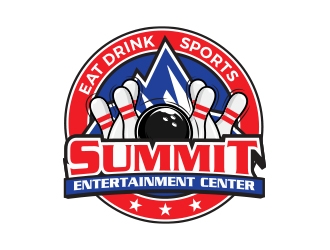 Summit Entertainment Center logo design by MarkindDesign