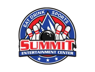 Summit Entertainment Center logo design by MarkindDesign