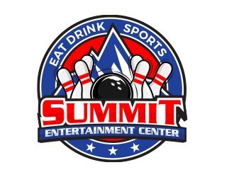 Summit Entertainment Center logo design by MarkindDesign