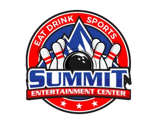 Summit Entertainment Center logo design by MarkindDesign