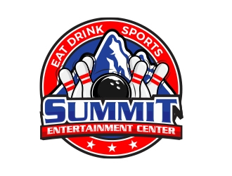 Summit Entertainment Center logo design by MarkindDesign