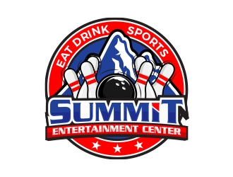 Summit Entertainment Center logo design by MarkindDesign