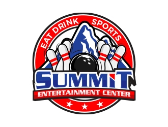 Summit Entertainment Center logo design by MarkindDesign