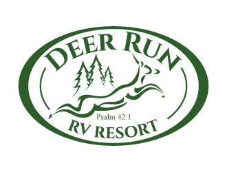 Deer Run logo design by jaize