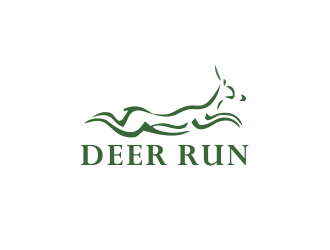 Deer Run logo design by akhi