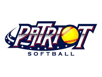 PATRIOT SOFTBALL logo design by daywalker