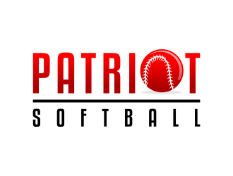 PATRIOT SOFTBALL logo design by graphicstar