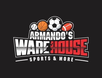 The Warehouse Sports Center logo design by rokenrol