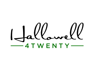 Hallowell 4twenty logo design by nurul_rizkon
