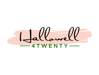 Hallowell 4twenty logo design by nurul_rizkon