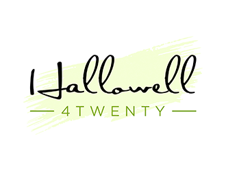 Hallowell 4twenty logo design by ndaru