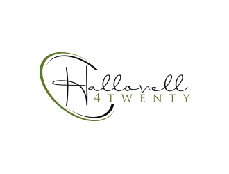 Hallowell 4twenty logo design by RatuCempaka