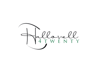 Hallowell 4twenty logo design by RatuCempaka