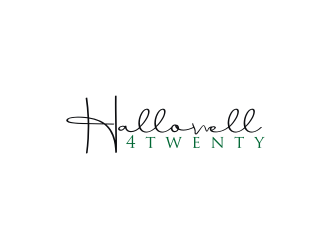Hallowell 4twenty logo design by RatuCempaka