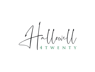Hallowell 4twenty logo design by RatuCempaka