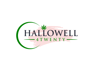Hallowell 4twenty logo design by ammad