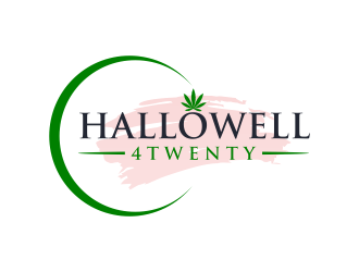 Hallowell 4twenty logo design by ammad