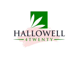 Hallowell 4twenty logo design by ammad
