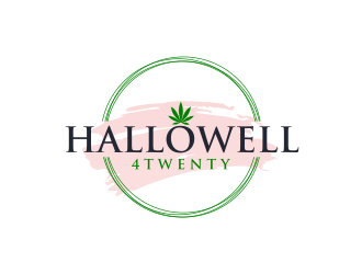 Hallowell 4twenty logo design by ammad