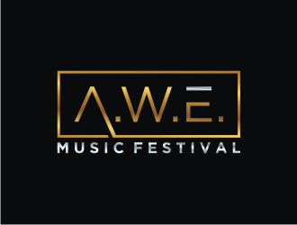 A.W.E. Music Festival logo design by bricton