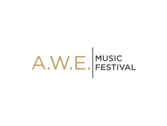 A.W.E. Music Festival logo design by bricton