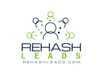 RehashLeads.com logo design by CuteCreative
