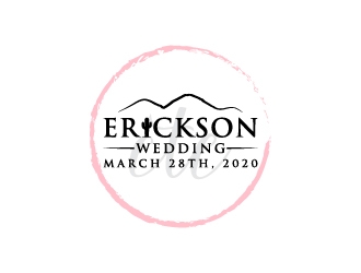 Erickson Wedding, see below. logo design by Creativeminds